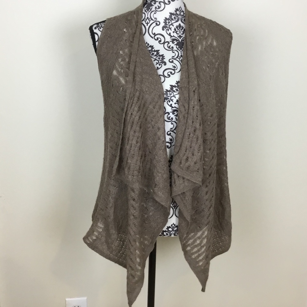 Eileen fisher baby alpaca vest cardigan Petite P